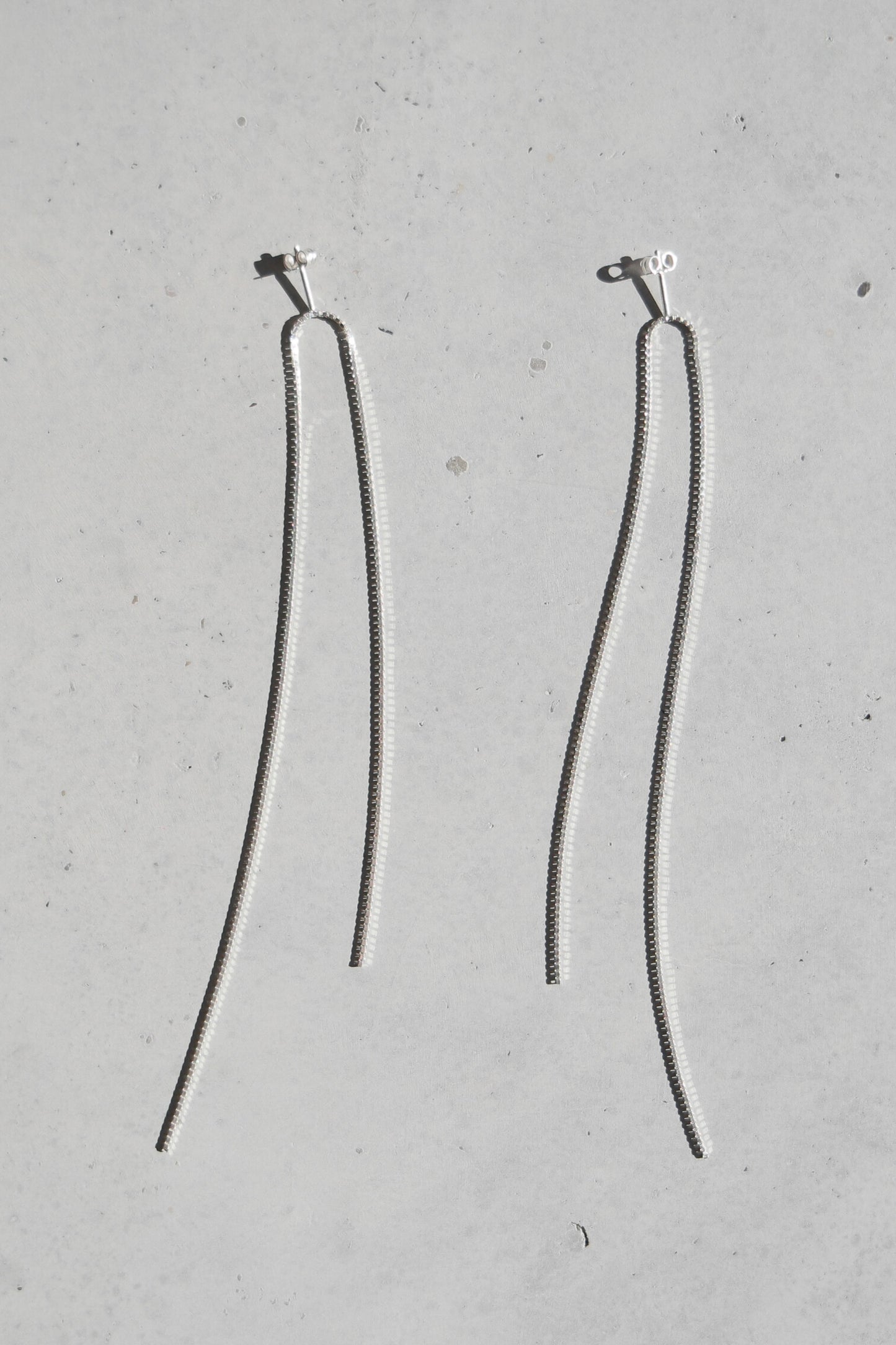 Saskia Diez Open Fringe Earrings