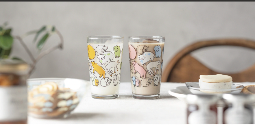 Aderia Cat Glass - 2 Colours
