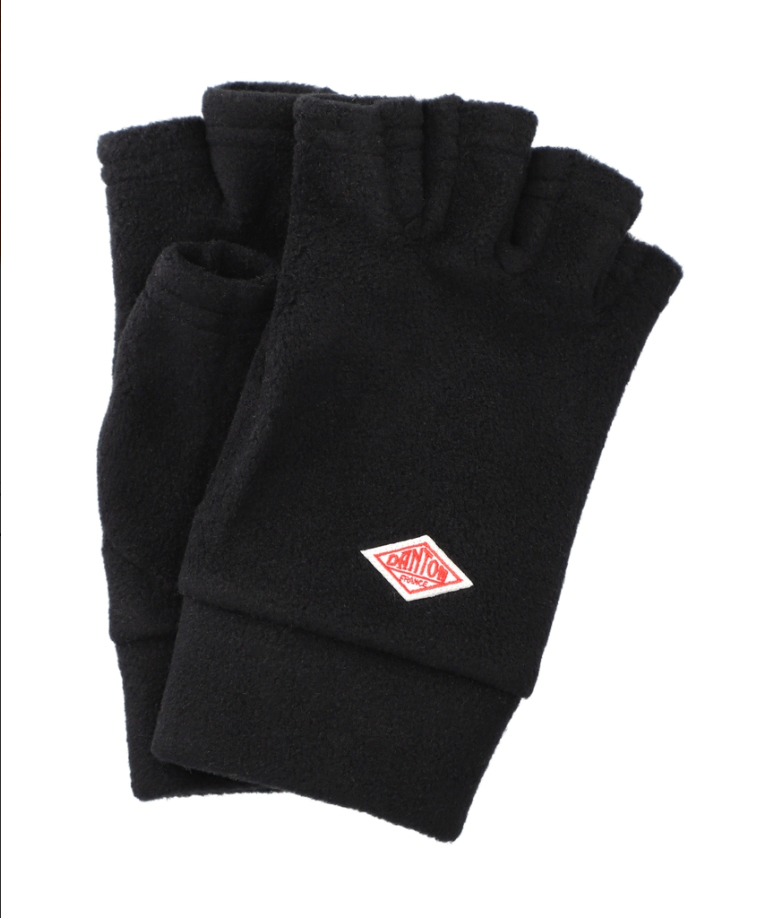 Danton Unisex Fleece Gloves - Black (Two Sizes)