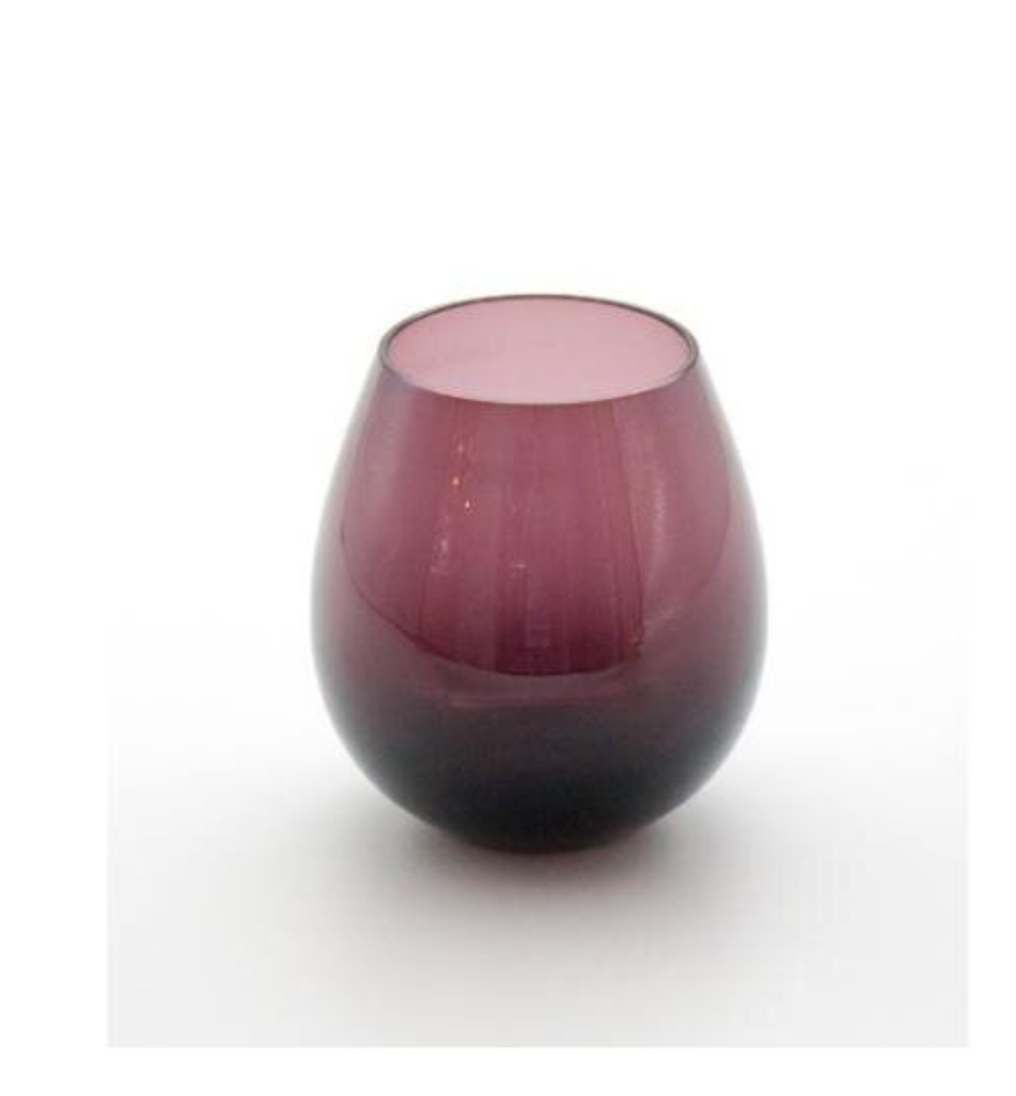 HIROTA KARAI Glass Tumbler - Purple
