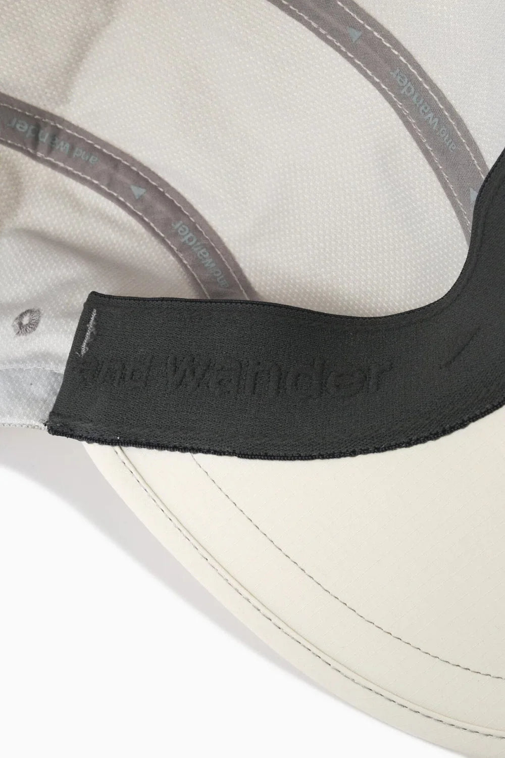 And Wander Tape Cap - White