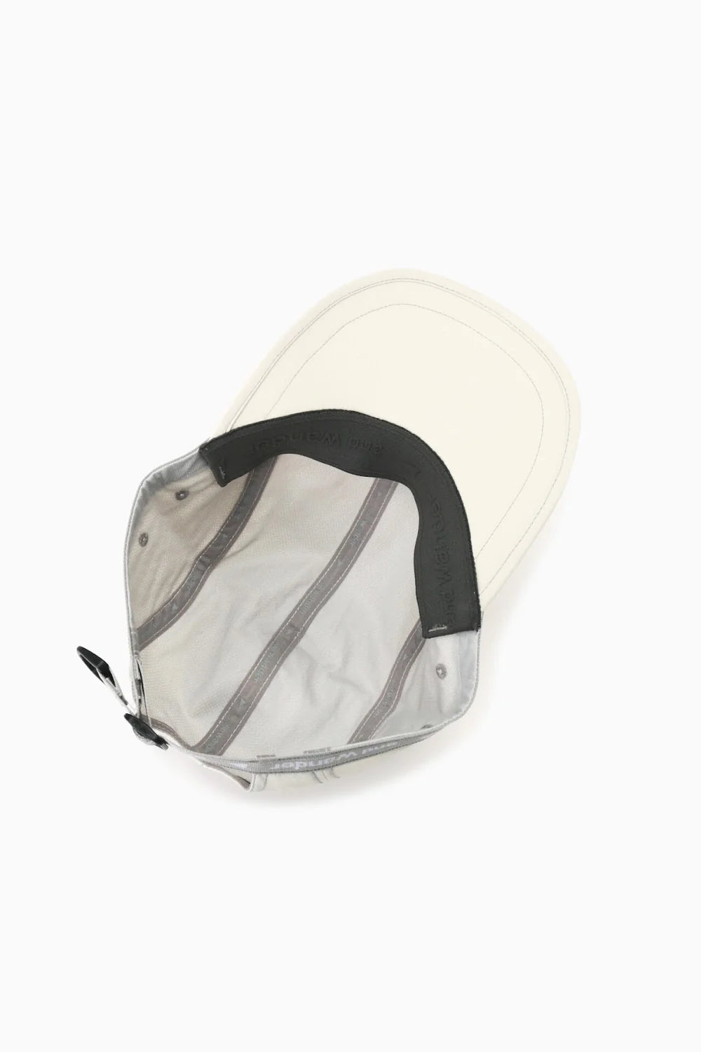 And Wander Tape Cap - White