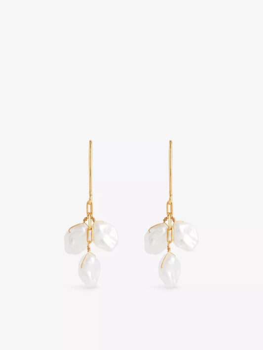 Shyla Aether Earrings Pearl