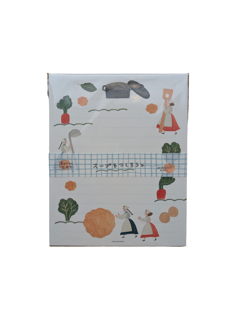 Hyogensha Letter Writing Set - 6 Styles