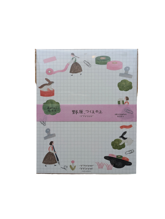 Hyogensha Letter Writing Set - 6 Styles