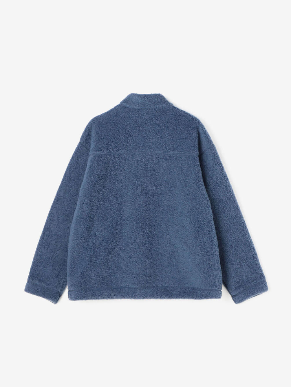 Danton Men's Stand Collar Fleece Jacket - Blue