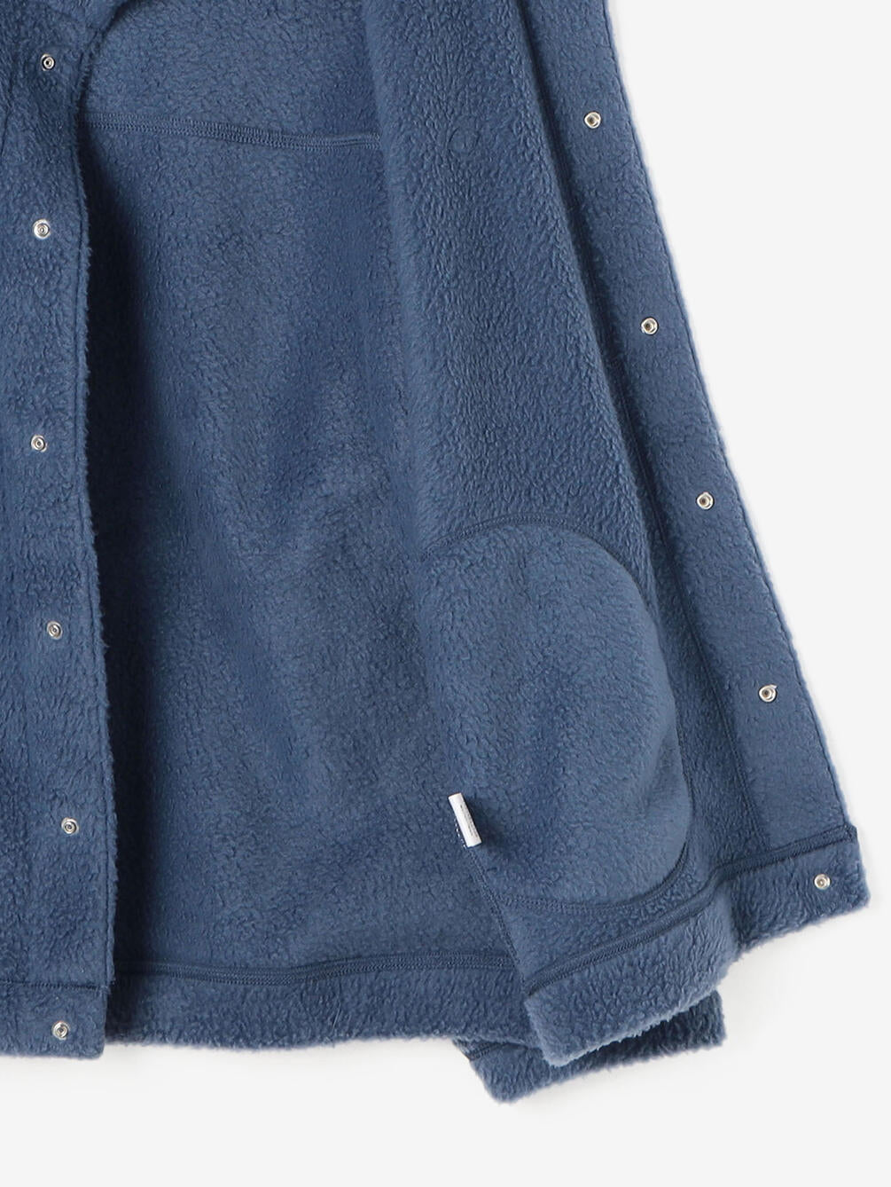Danton Men's Stand Collar Fleece Jacket - Blue