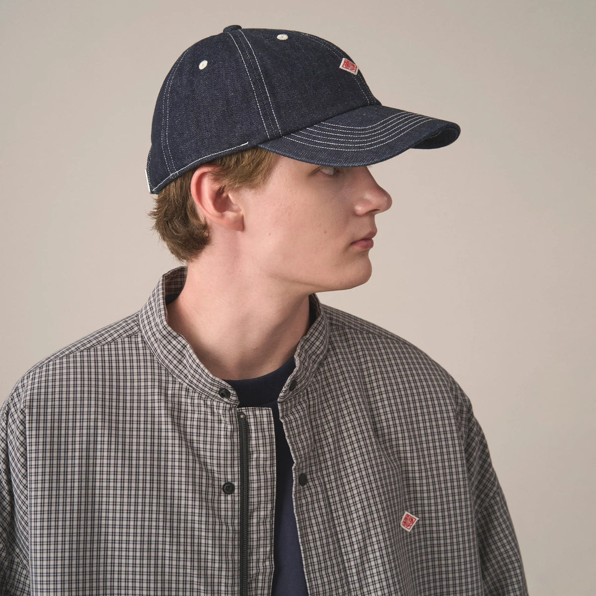 Danton 6 Panel Denim Baseball Cap