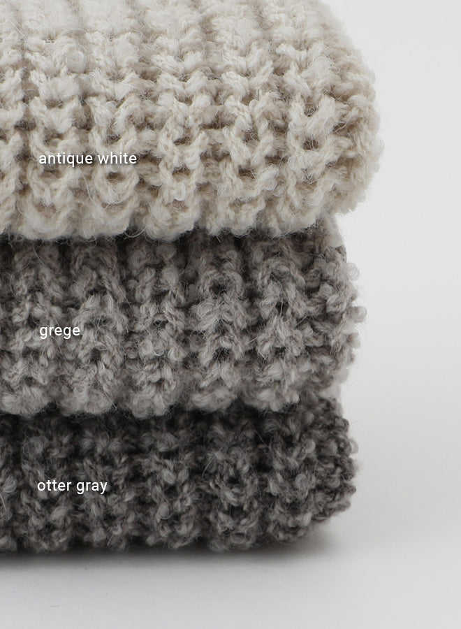 evam eva Wool Vest - Grege