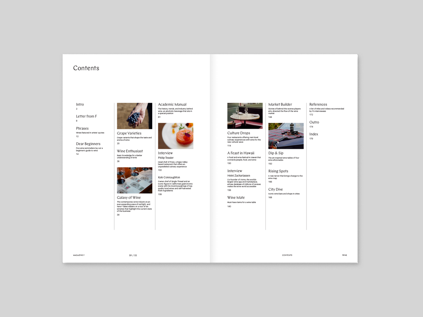 Magazine F - Wine