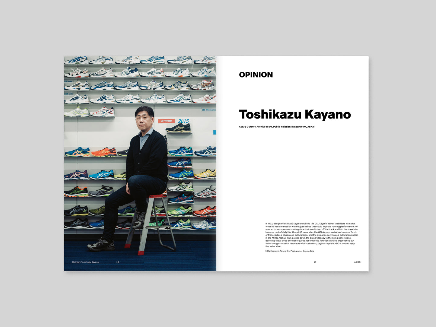 Magazine B: Asics