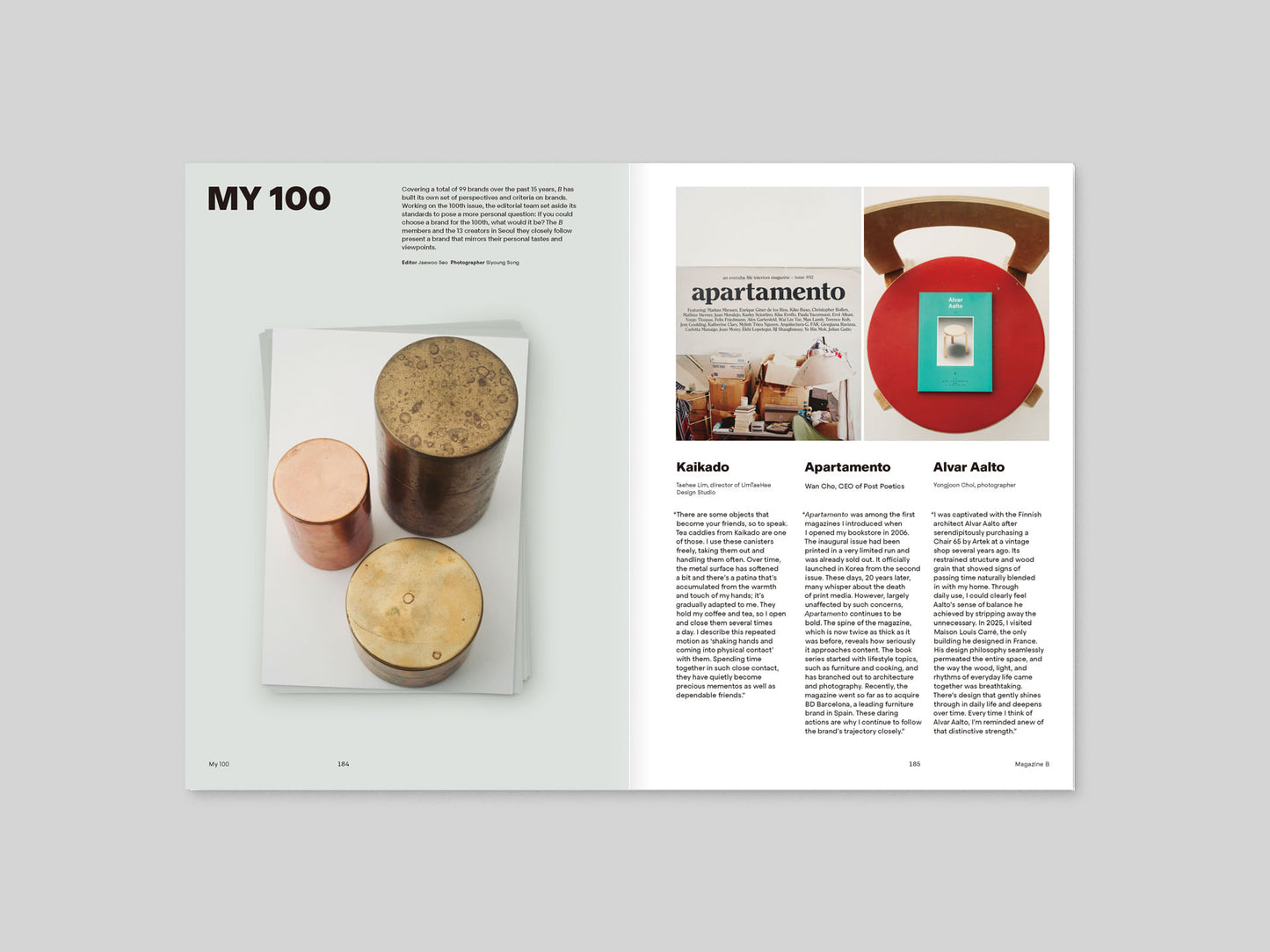 Magazine B Issue #100: Magazine B