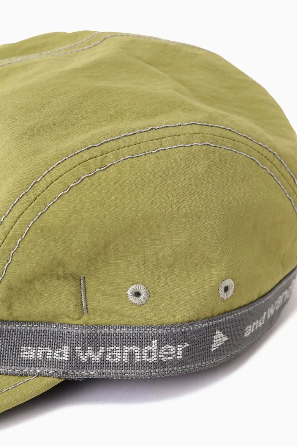And Wander Tape Cap - Olive