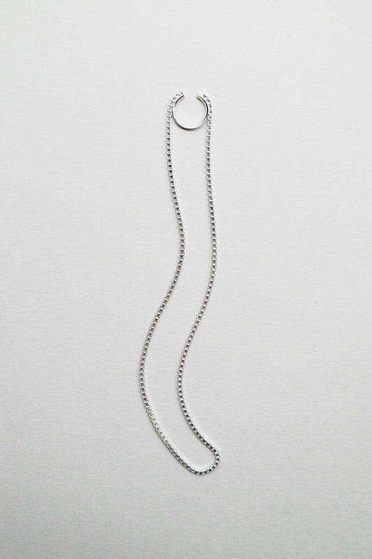Saskia Diez Glitz Fringe Earcuff-Two Sizes--Short & Long