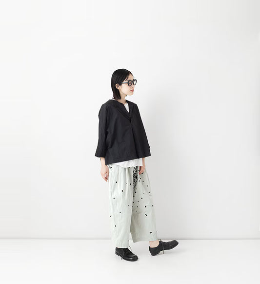 VeritecoeurPaint Pattern Yoke Pants