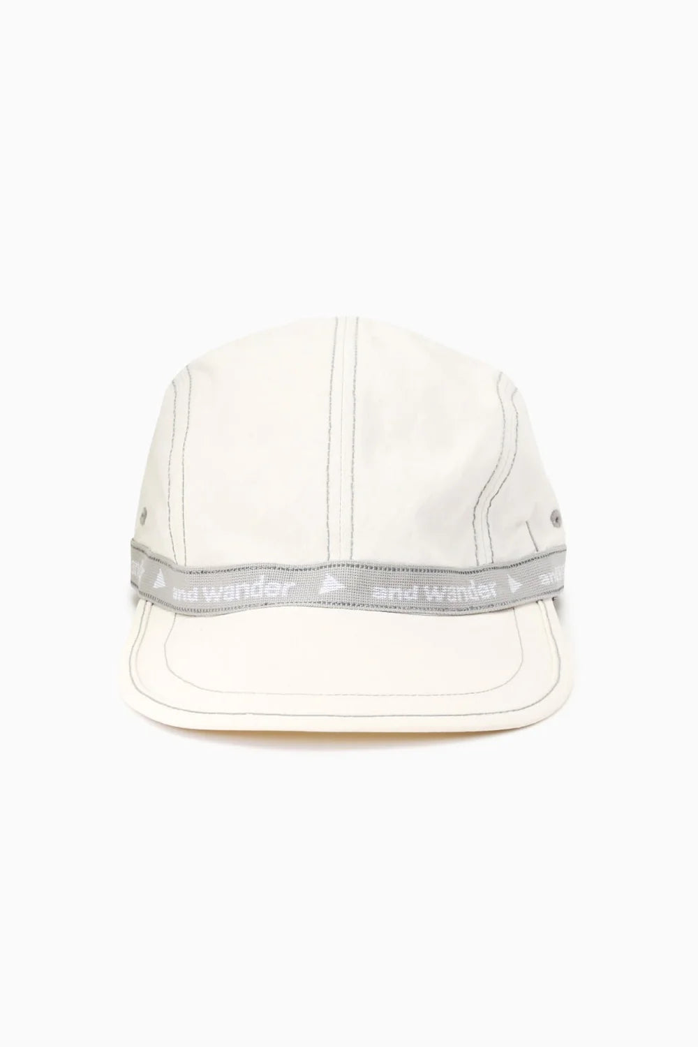 And Wander Tape Cap - White