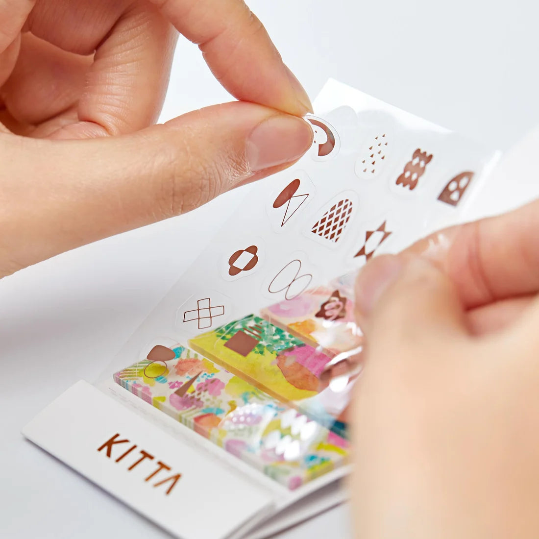 King Jim Kitta Collage Washi Tape Set - Red