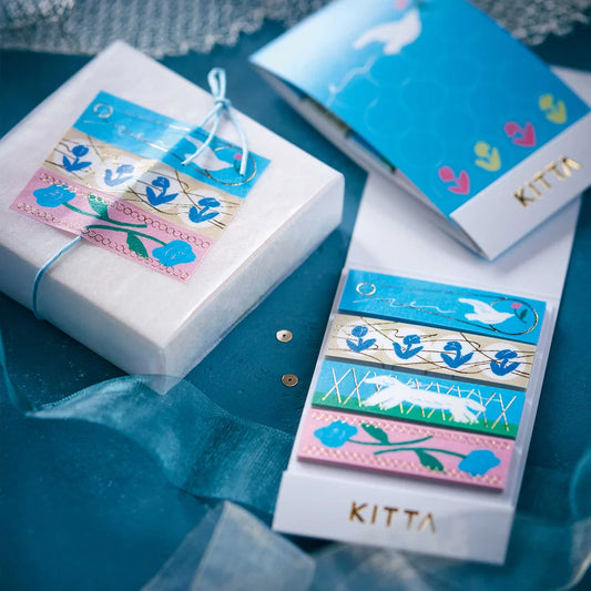 King Jim Kitta Collage Washi Tape Set - Waltz