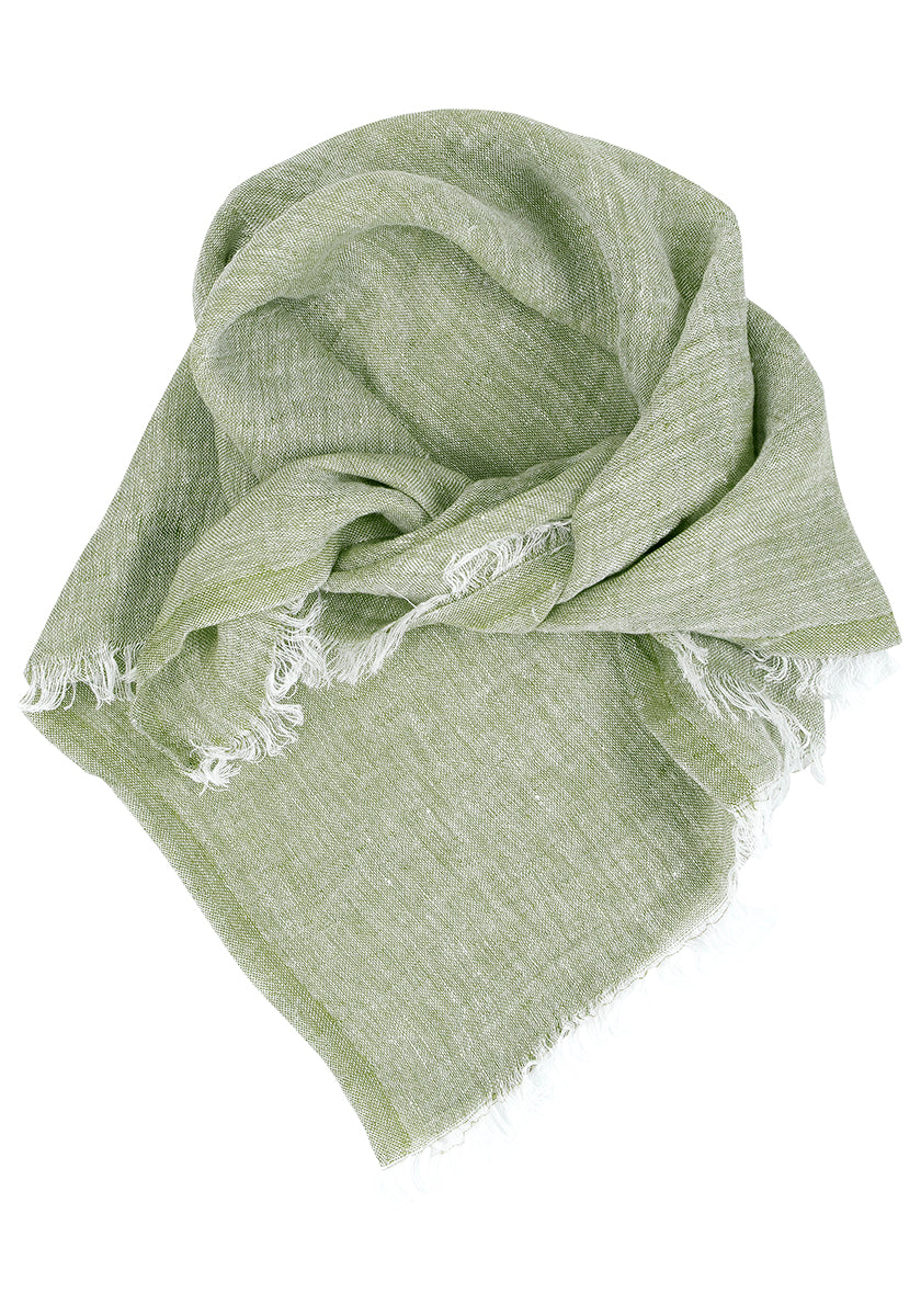 Lapuan Kankurit HALI linen scarf - Olive