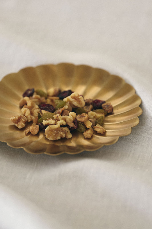 Fog Linen Work Brass Round Pedal Plate - M