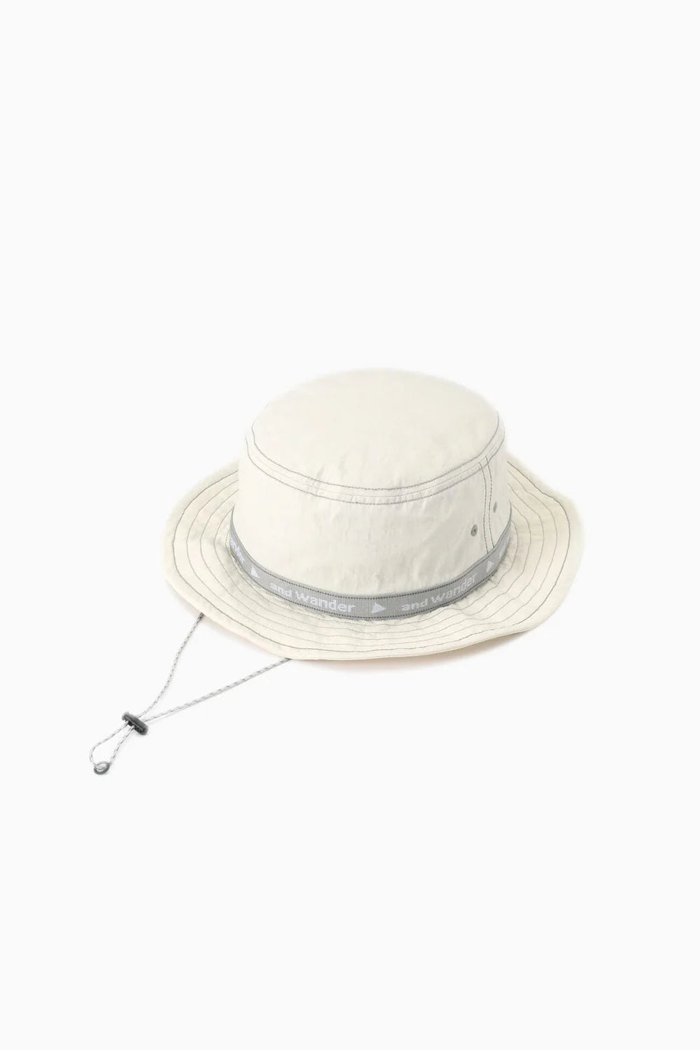 And Wander Tape Bucket Hat - Off-white