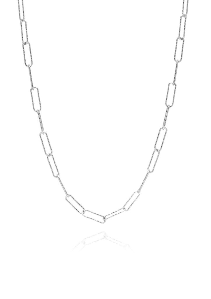 HERMINA ATHENS Diamond Cut Chain - Silver