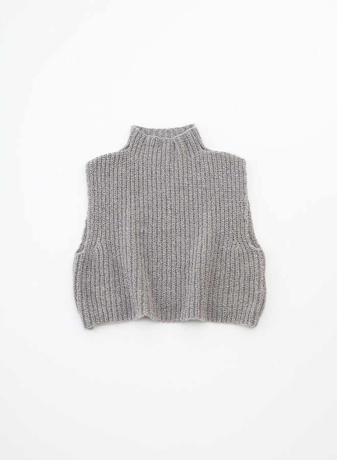 evam eva Wool Vest - Grege