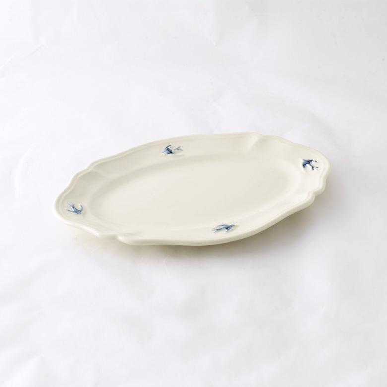 Studio M Early Bird Large Oval Plate