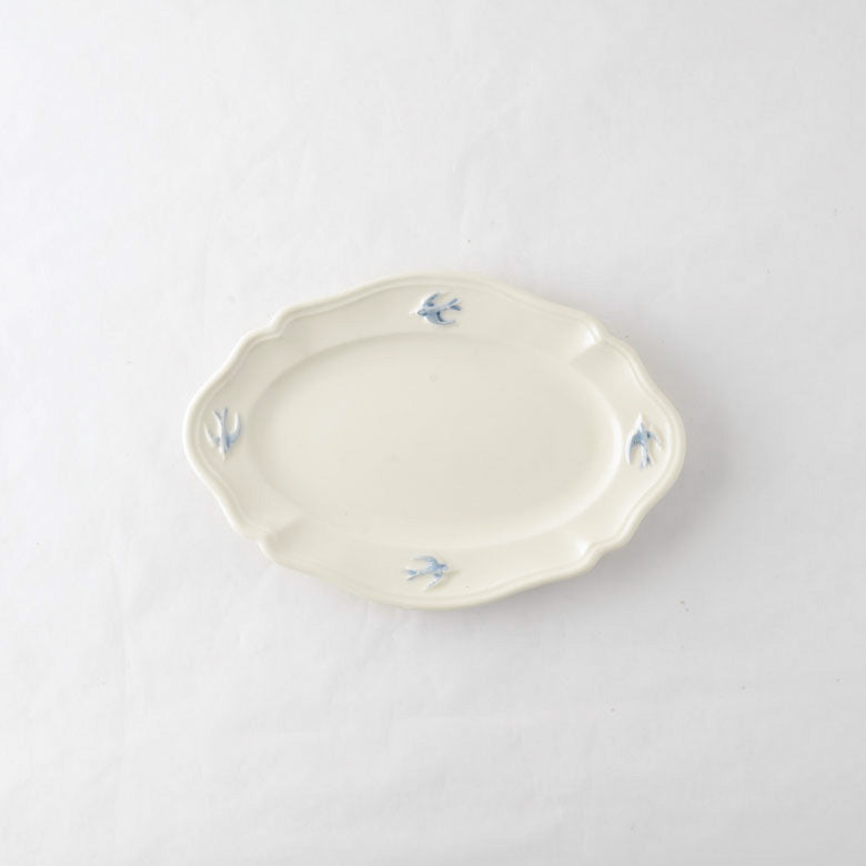 Studio M Early Bird Small Oval Plate