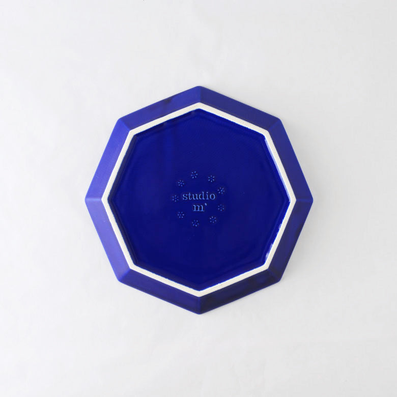 Studio M Gatis Plate - Indigo