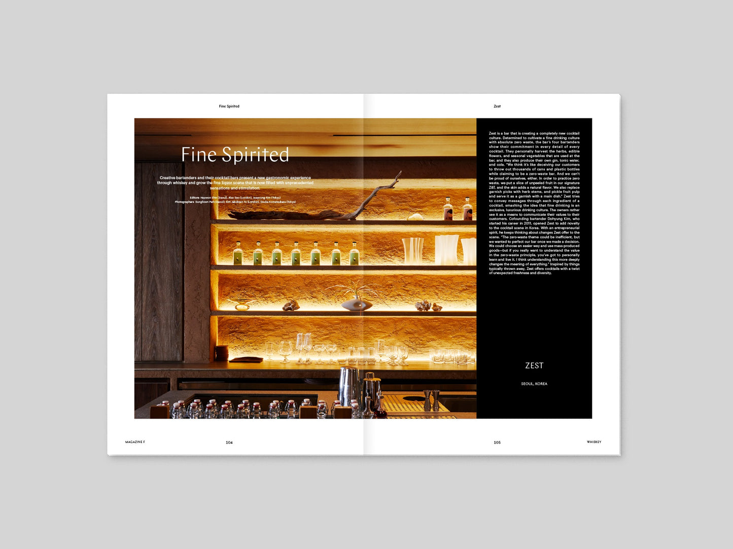 Magazine F - Whiskey