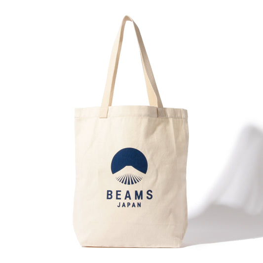 EVERGREEN WORKS X BEAMS Japan Tote Bag (White X Indigo)