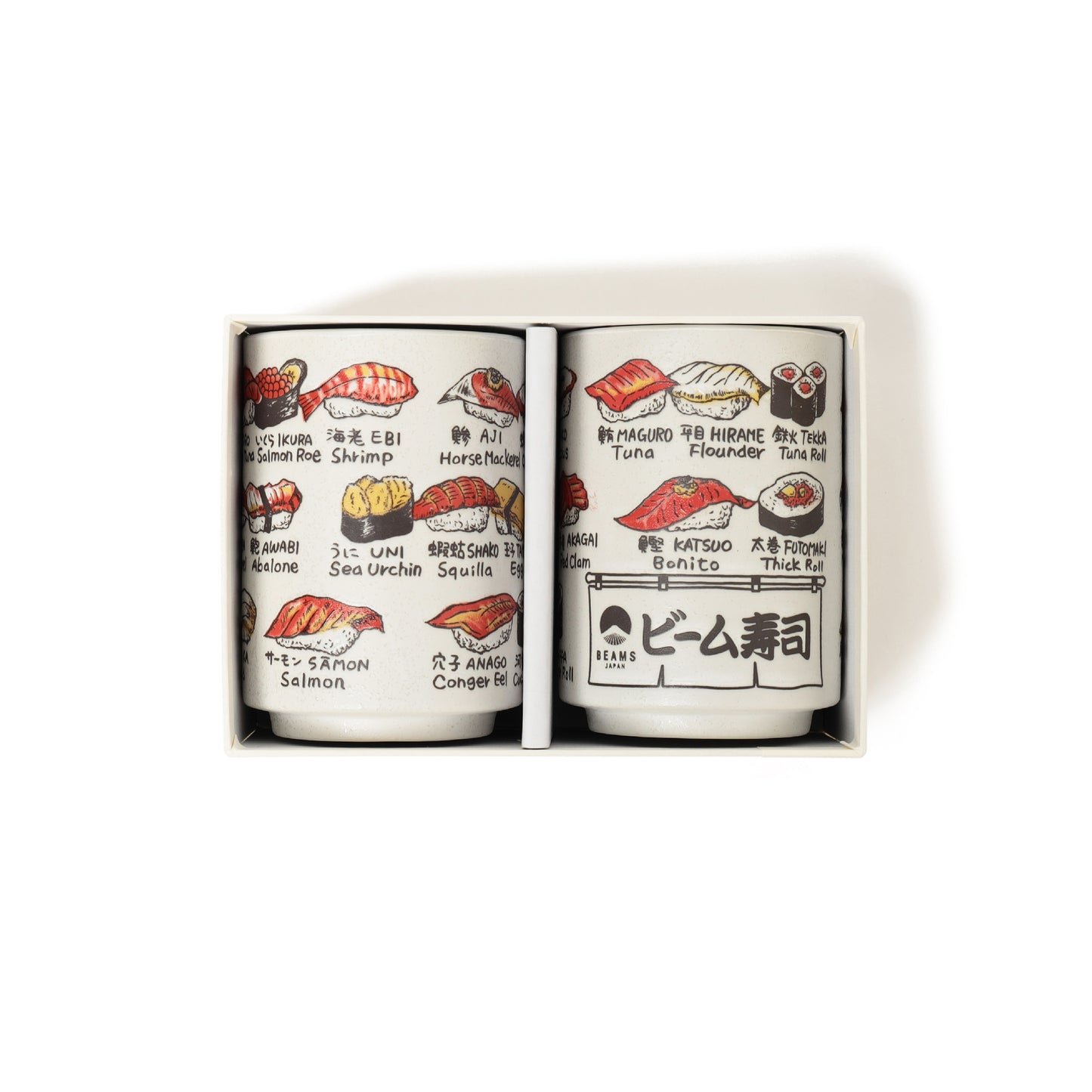 BEAMS Japan Sushi Tea Cup Set