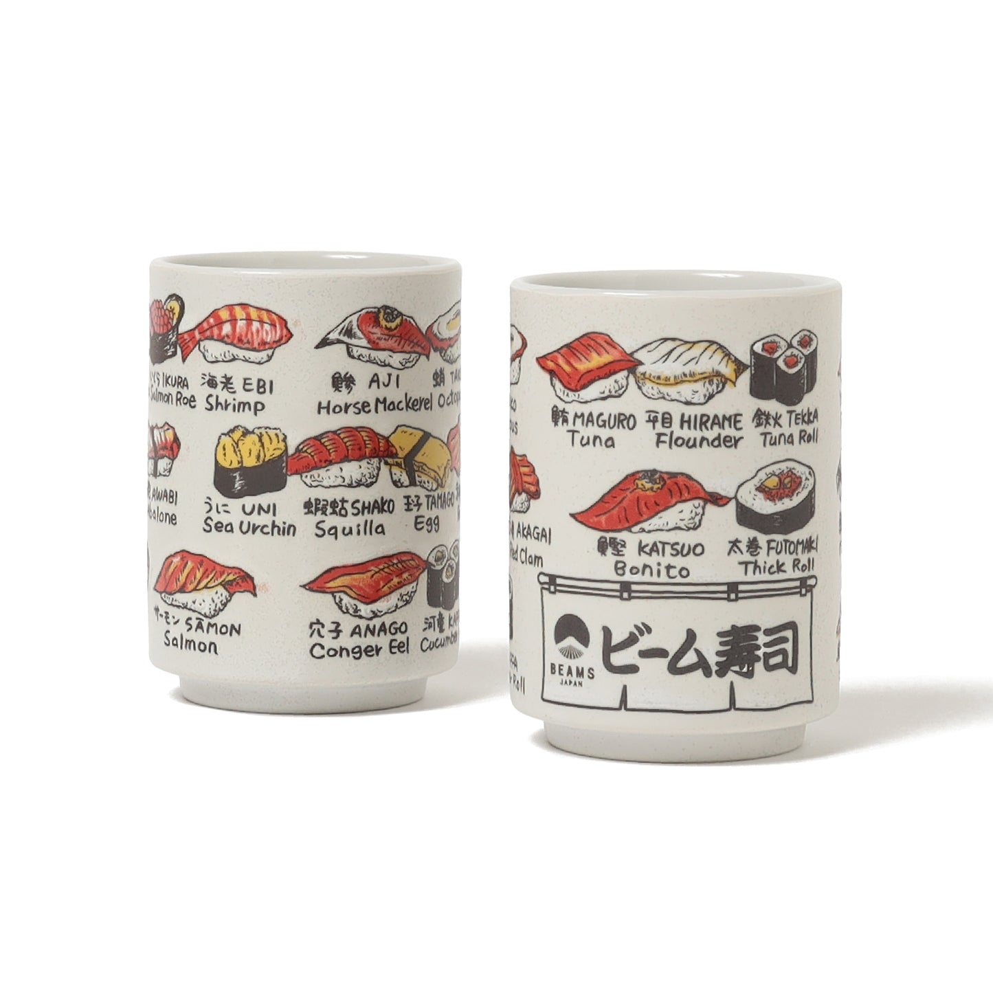 BEAMS Japan Sushi Tea Cup Set