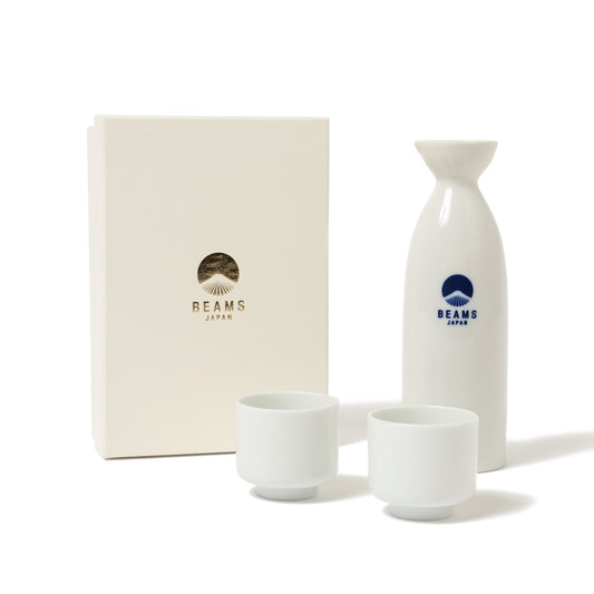BEAMS Japan Sake Set (2 Cups + 1 Bottle)