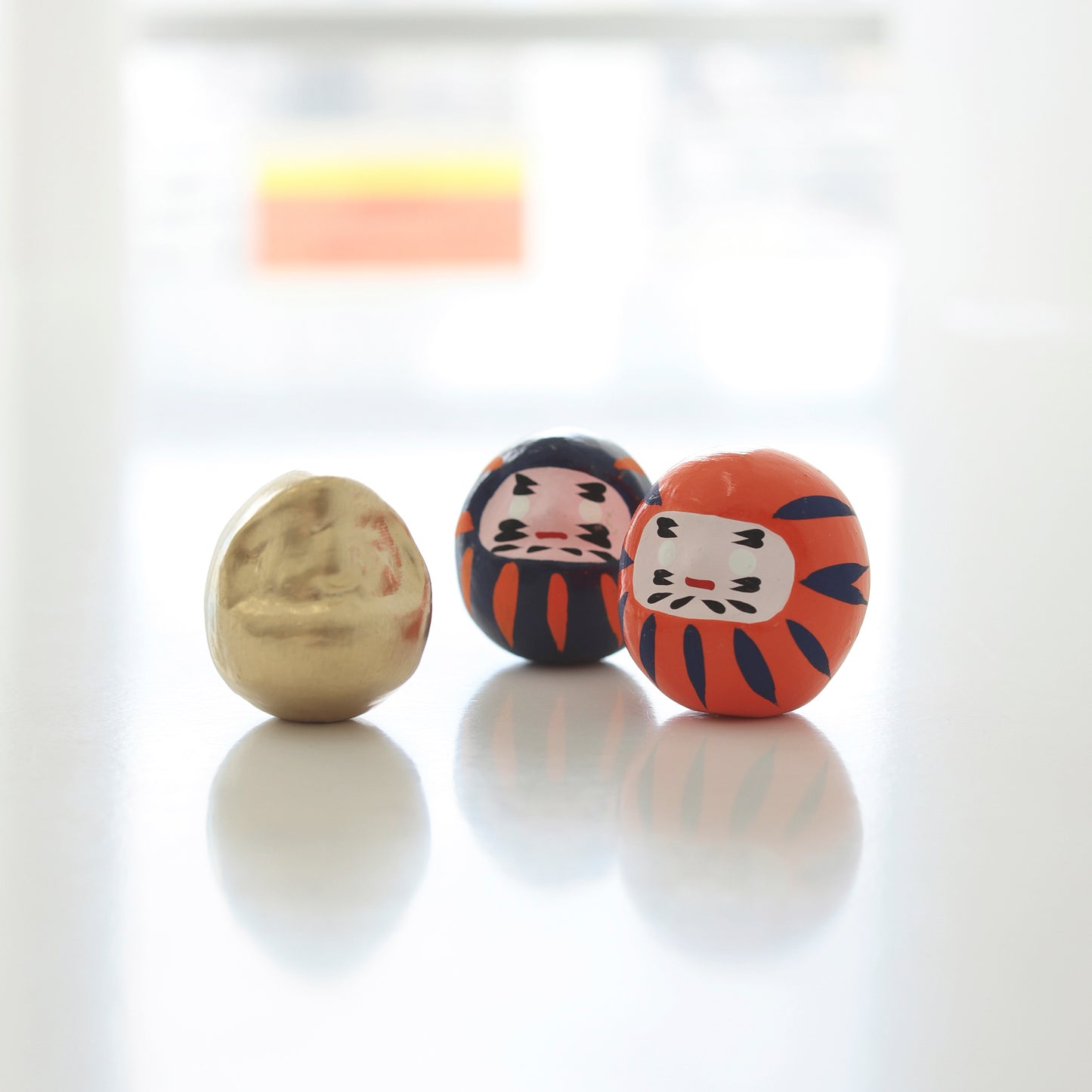 BEAMS Japan Lucky Charm Doll Dharma - Petit Set of 3