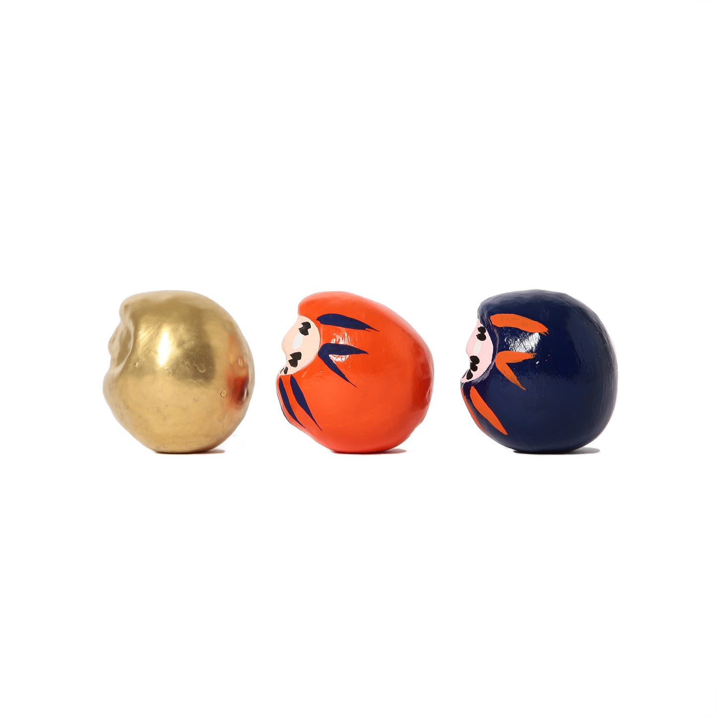 BEAMS Japan Lucky Charm Doll Dharma - Petit Set of 3