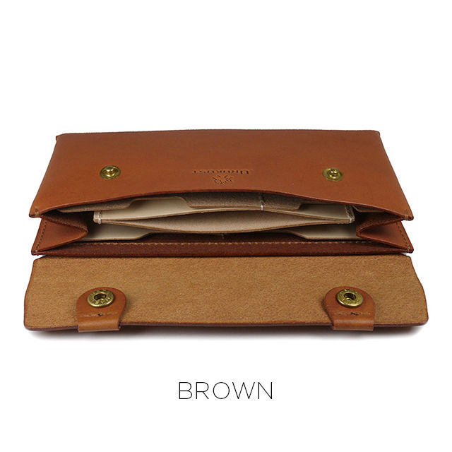 Urukust Leather Long Wallet
