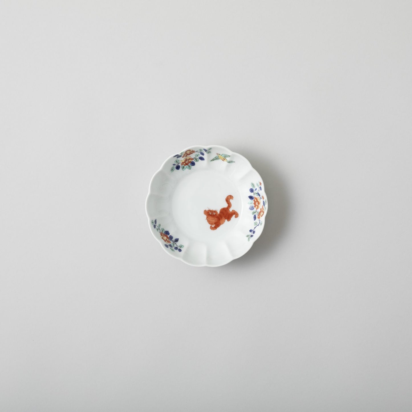 BARBAR IROE Shallow Bowl/ Exotic Shorthair (7.2 cm/12.8 cm)