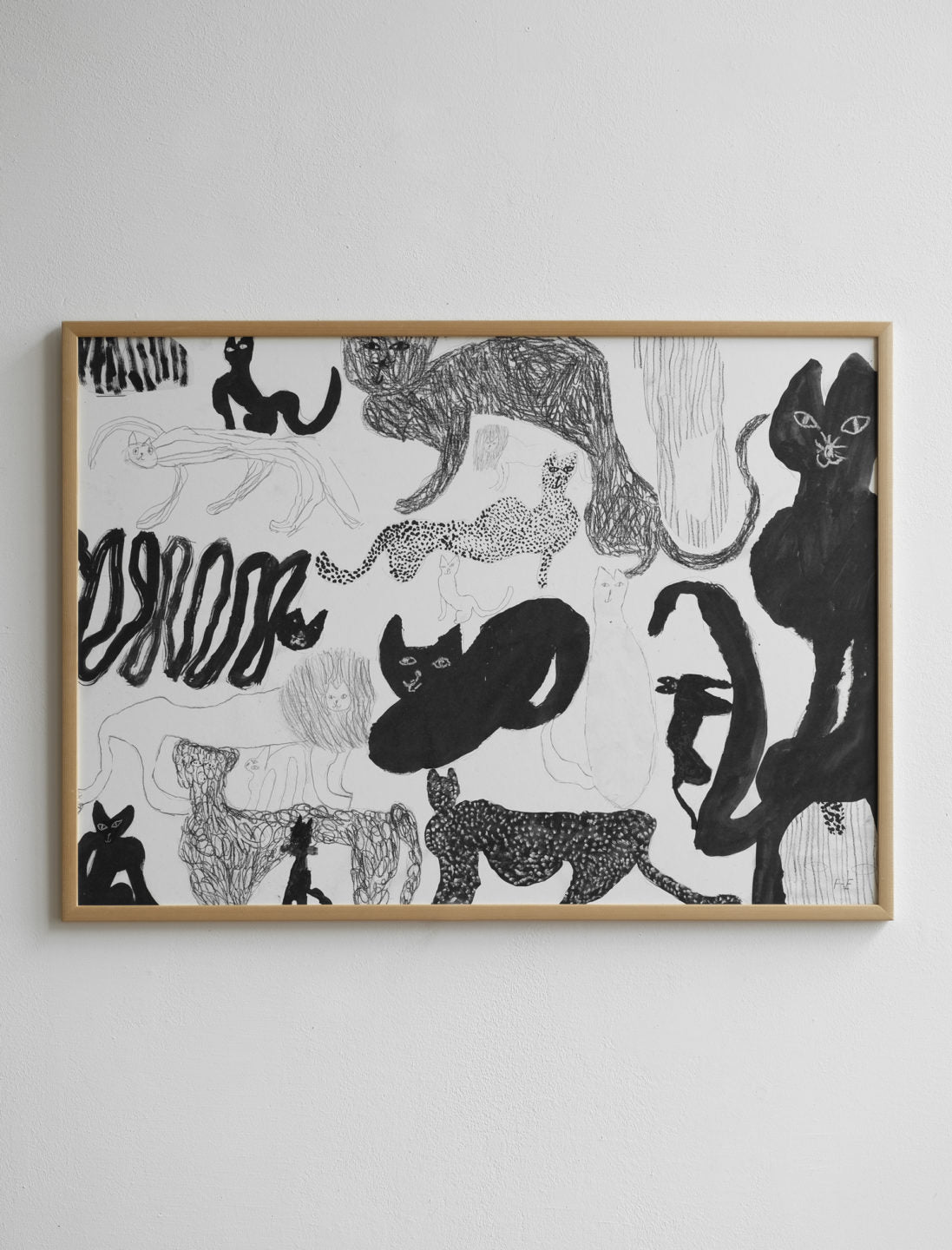 Fine Little Day Poster - All Cats by Freja Erixån