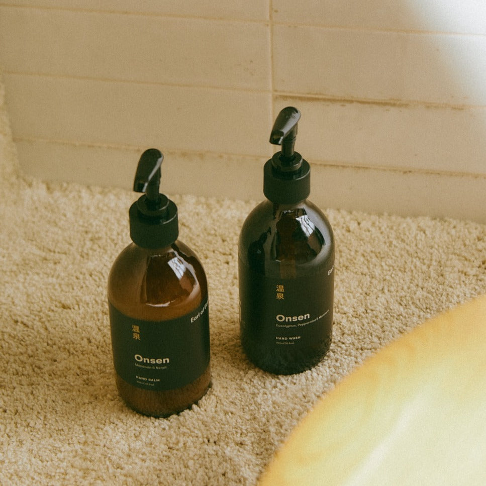 Earl of East Onsen Hand Cleansing Set (Onsen Hand Wash + Hand Balm)
