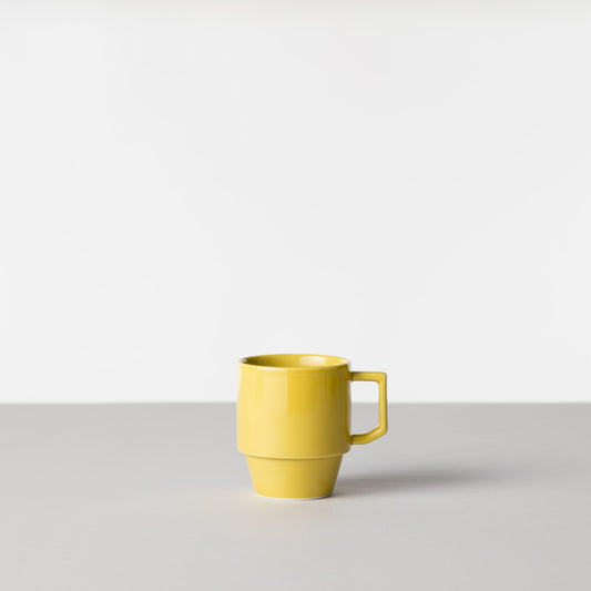 Maruhiro Hasami Blockmug Mustard