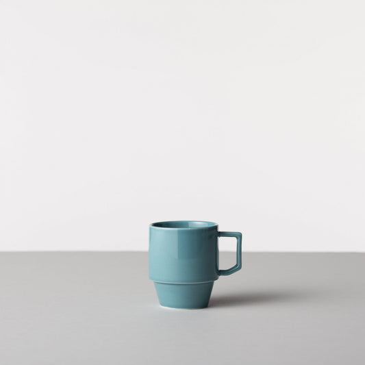 Maruhiro Hasami Blockmug Green