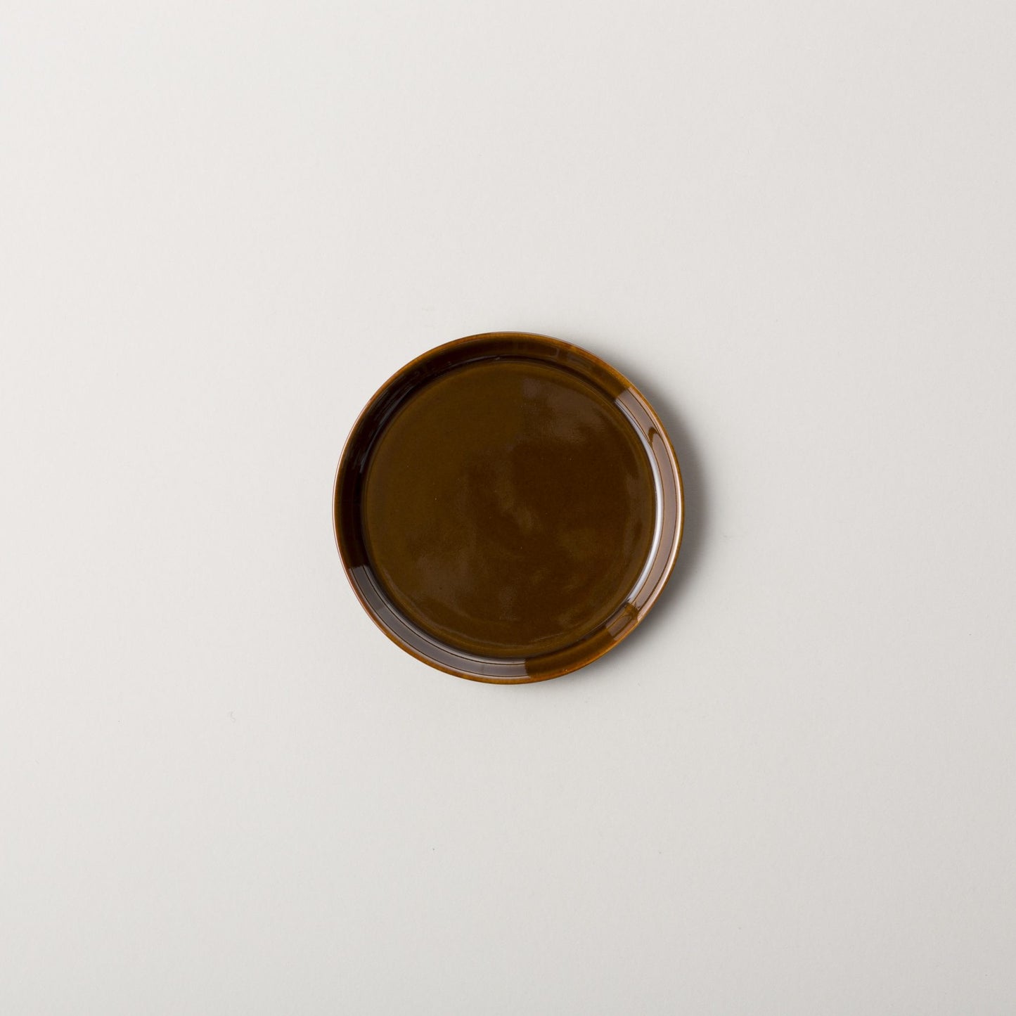 Maruhiro Hasami Plate Brown Large