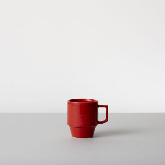 Maruhiro Hasami Blockmug Red