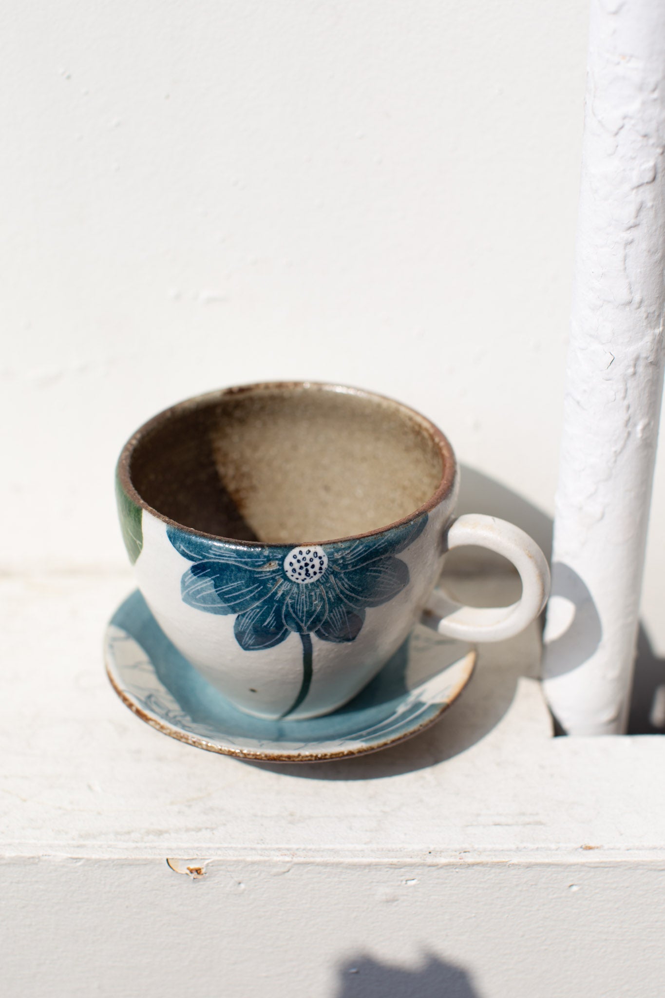 Blue Lotus Mug by Momoko Otani