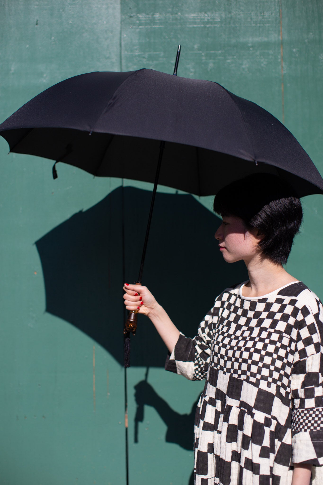Guy De Jean Automatic Umbrella (Cat)