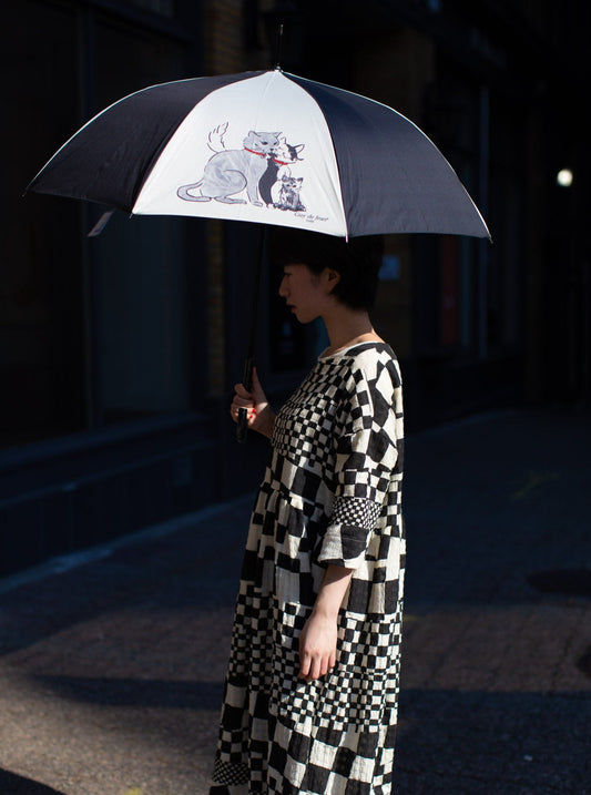 Guy De Jean Automatic Umbrella (Cat Family)