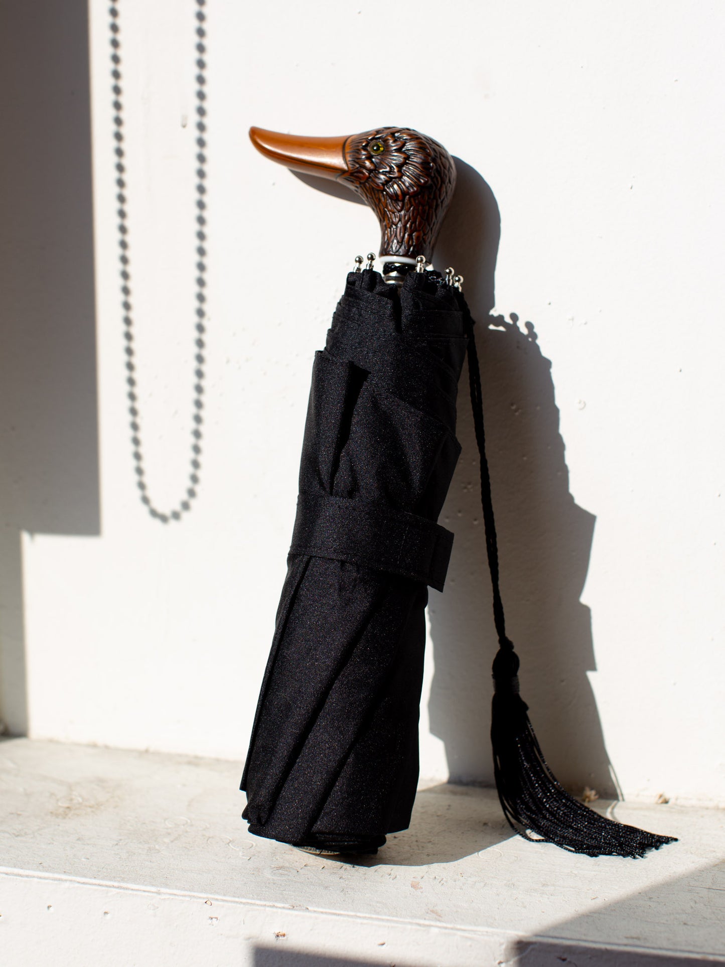 Guy De Jean Compact Umbrella (Duck/Black)