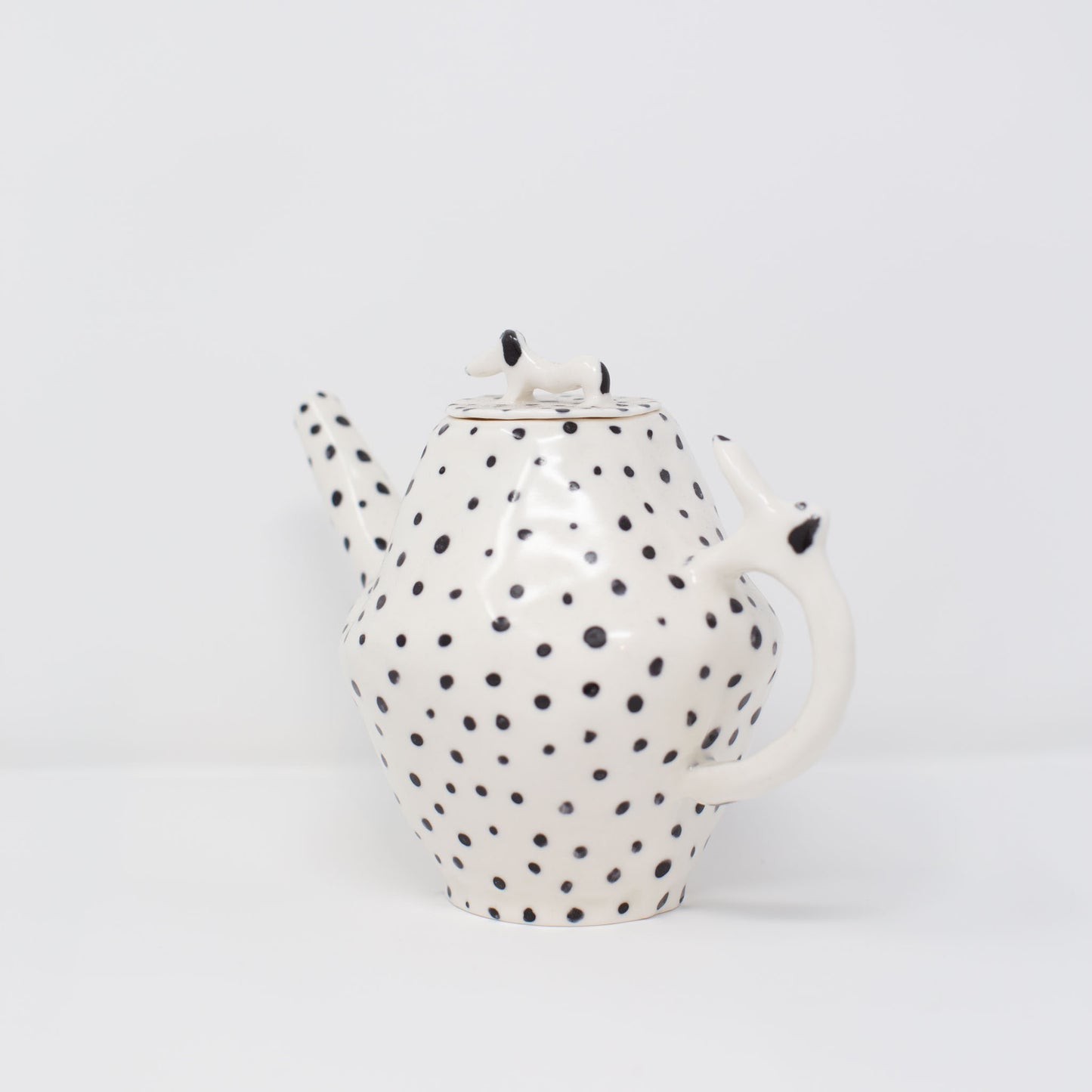 (20% off) Polka Dot Dog Teapot by Eleonor Bostrom